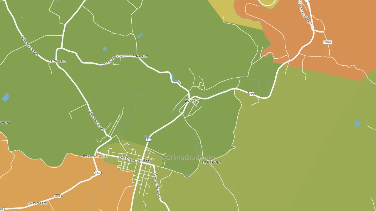 15532, PA Map of Drug-Related Crime Rates