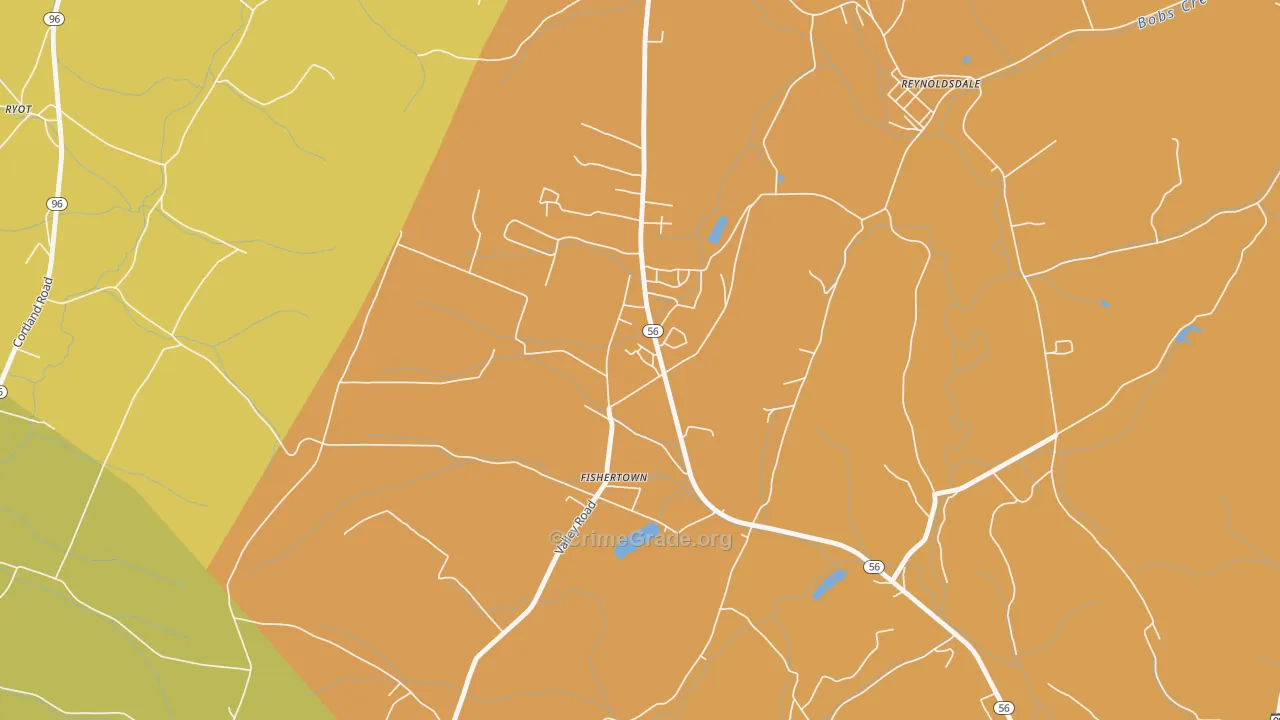 15539, PA Map of Drug-Related Crime Rates