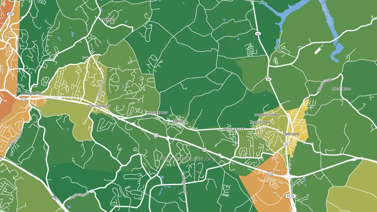 15632, PA Map of Drug-Related Crime Rates