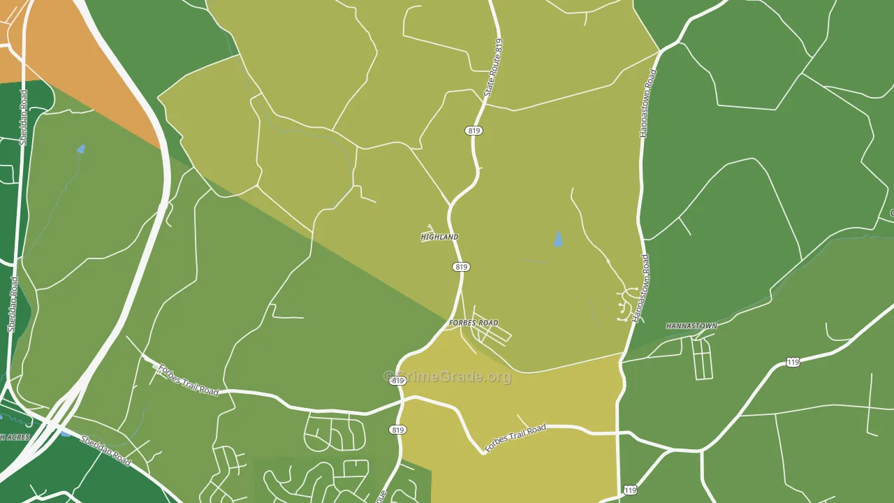 15633, PA Map of Drug-Related Crime Rates