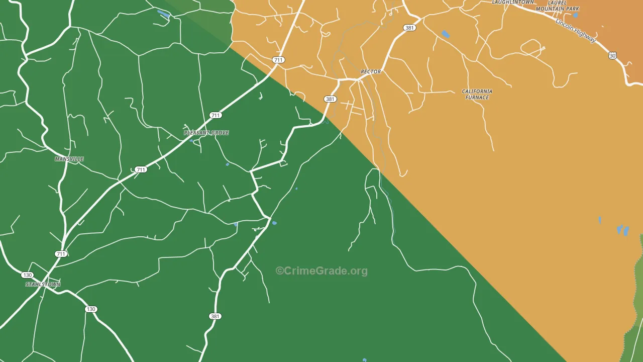 15677, PA Map of Drug-Related Crime Rates