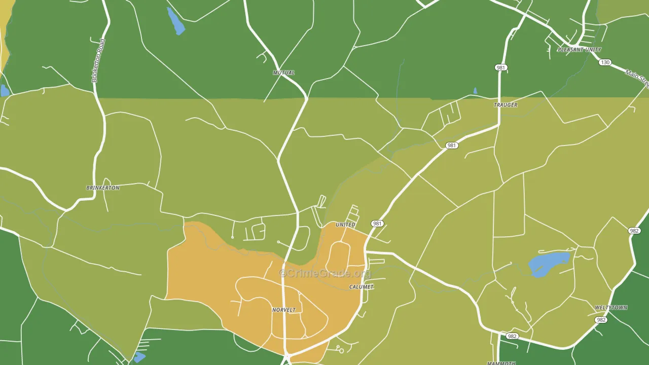 15689, PA Map of Drug-Related Crime Rates