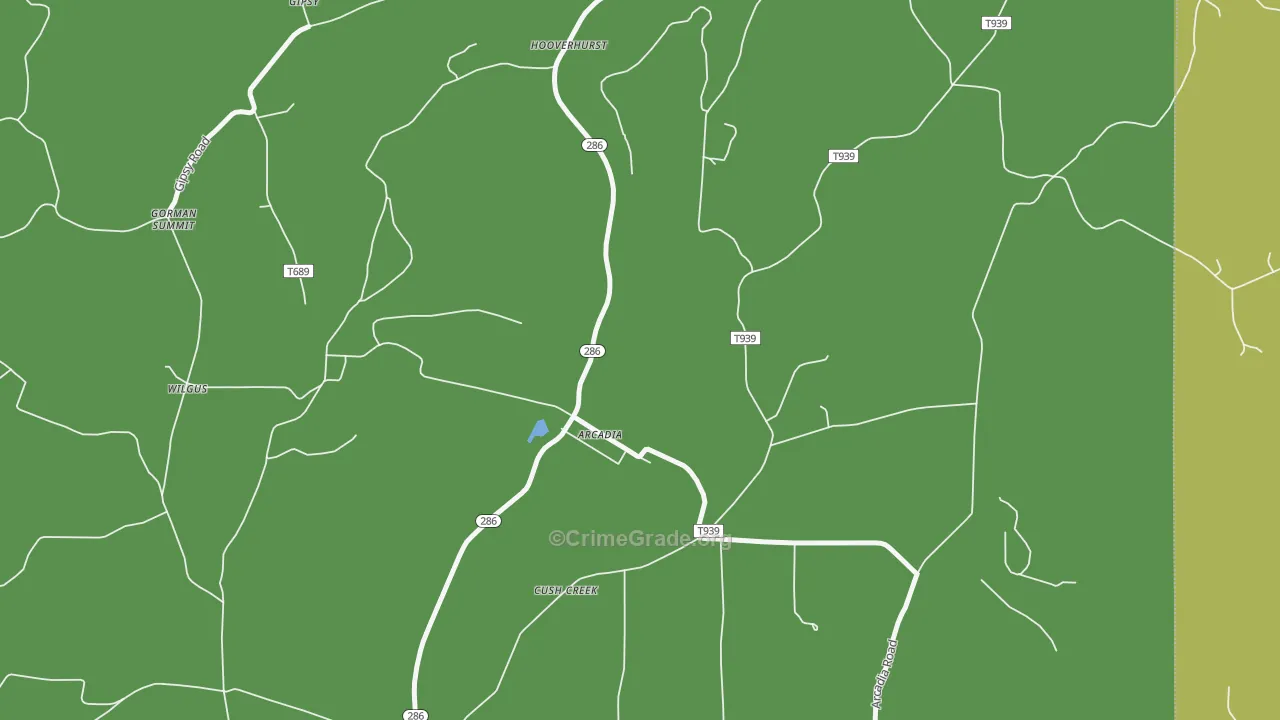 15712, PA Map of Drug-Related Crime Rates