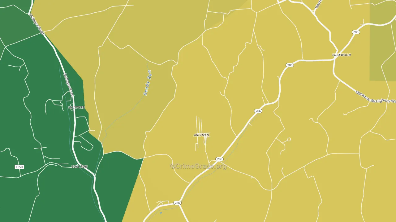15713, PA Map of Drug-Related Crime Rates