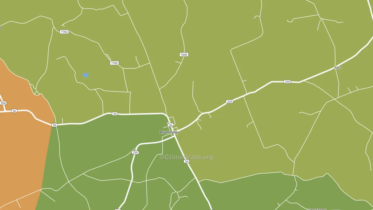15720, PA Map of Drug-Related Crime Rates
