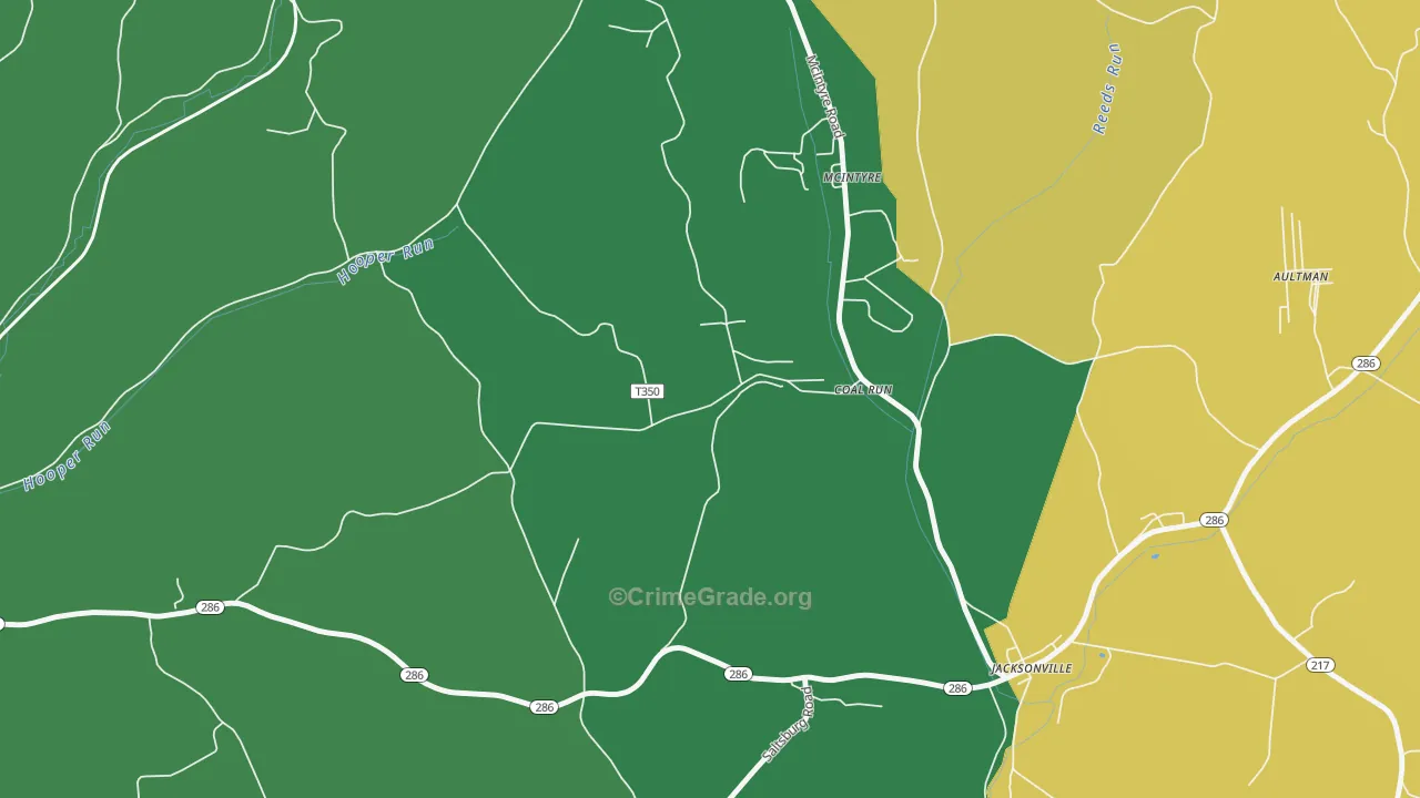 15727, PA Map of Drug-Related Crime Rates