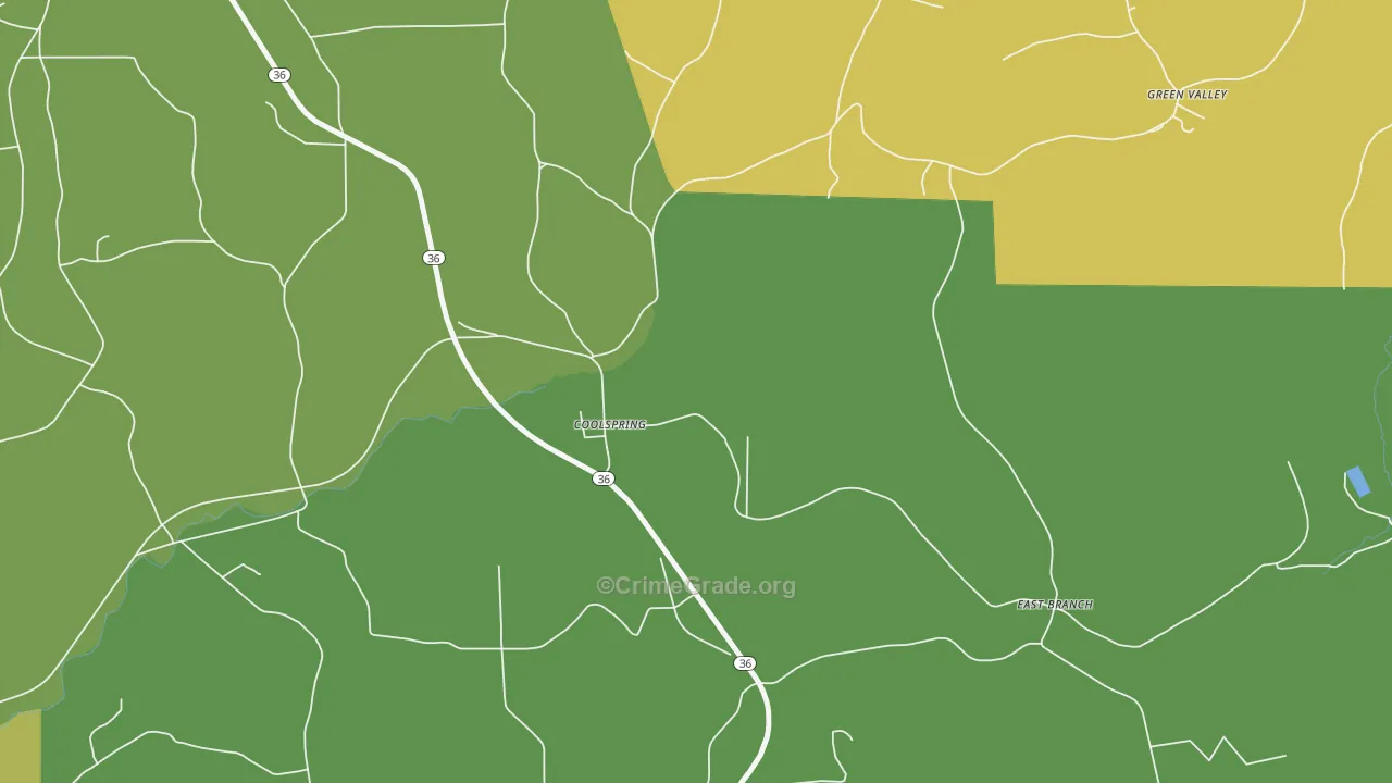 15730, PA Map of Drug-Related Crime Rates