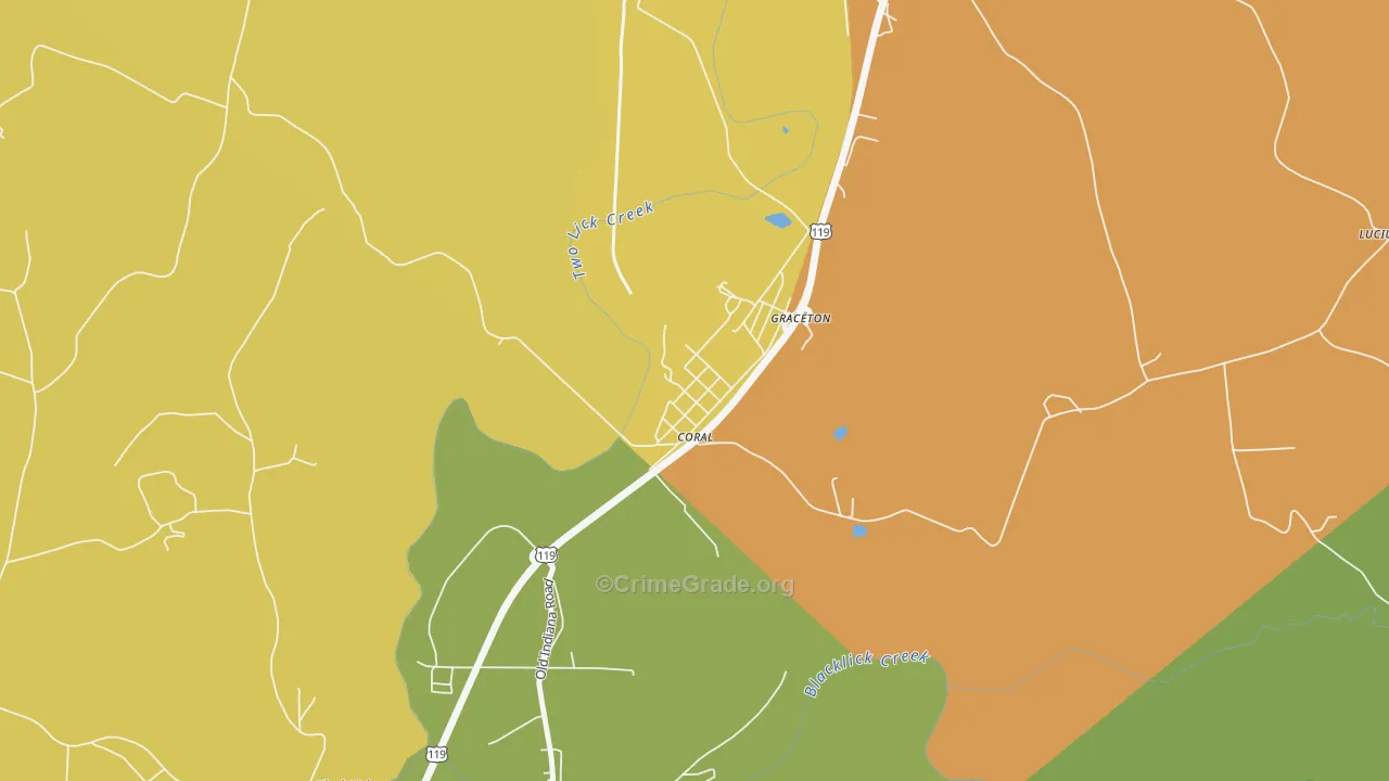 15731, PA Map of Drug-Related Crime Rates