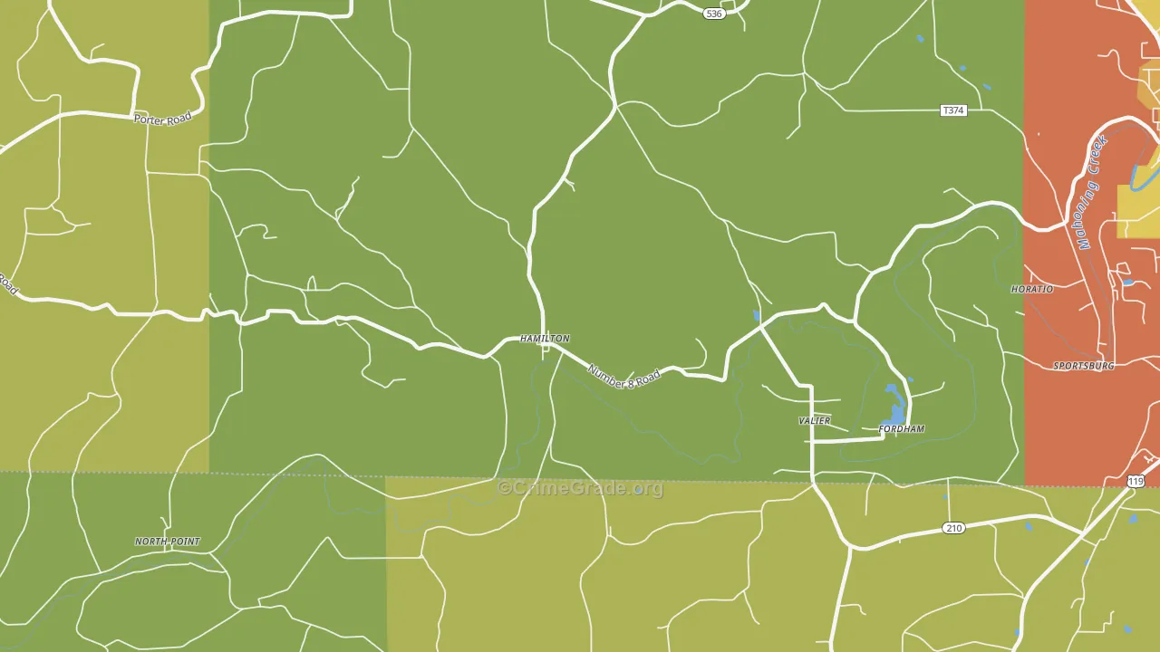 15744, PA Map of Drug-Related Crime Rates