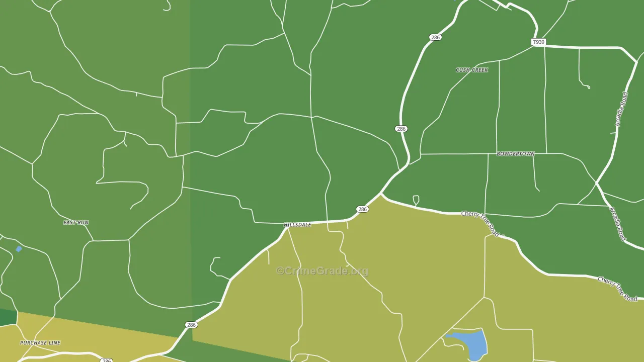 15746, PA Map of Drug-Related Crime Rates