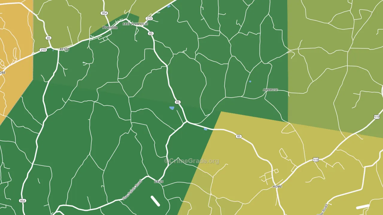 15747, PA Map of Drug-Related Crime Rates