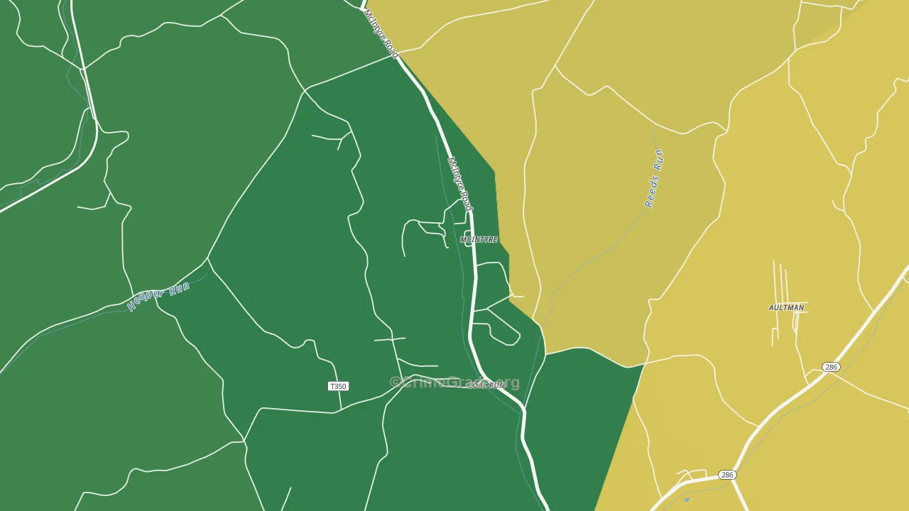 15756, PA Map of Drug-Related Crime Rates