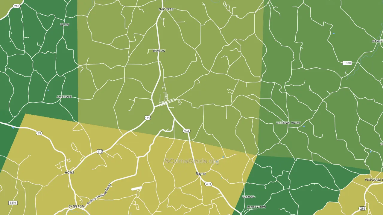 15759, PA Map of Drug-Related Crime Rates
