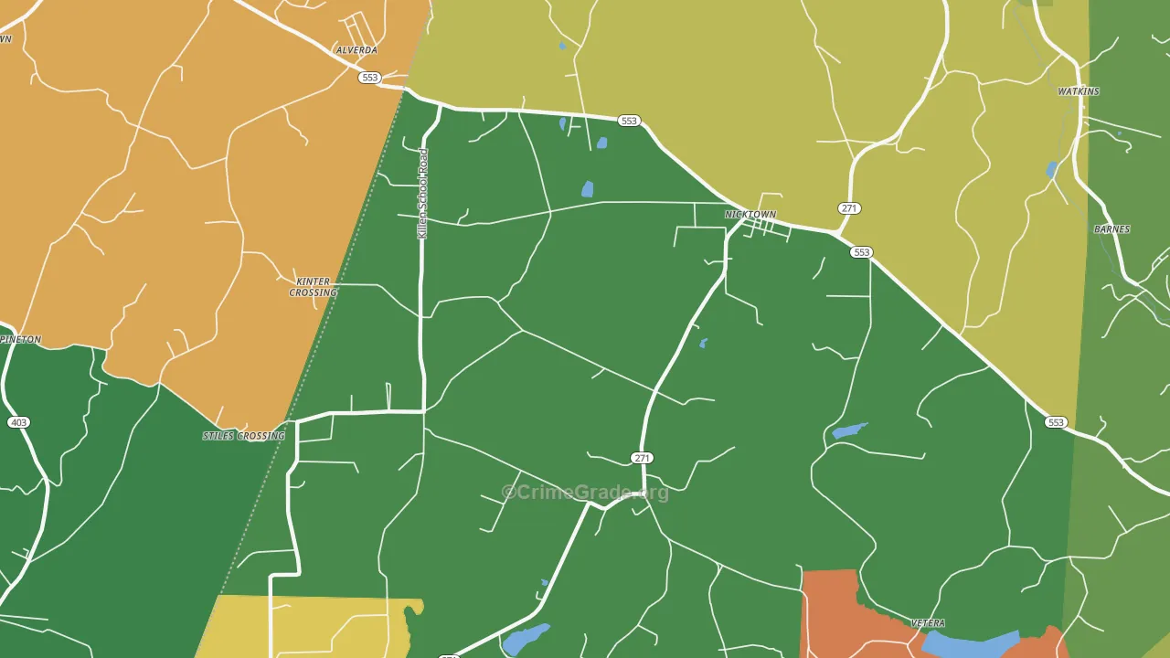 15762, PA Map of Drug-Related Crime Rates