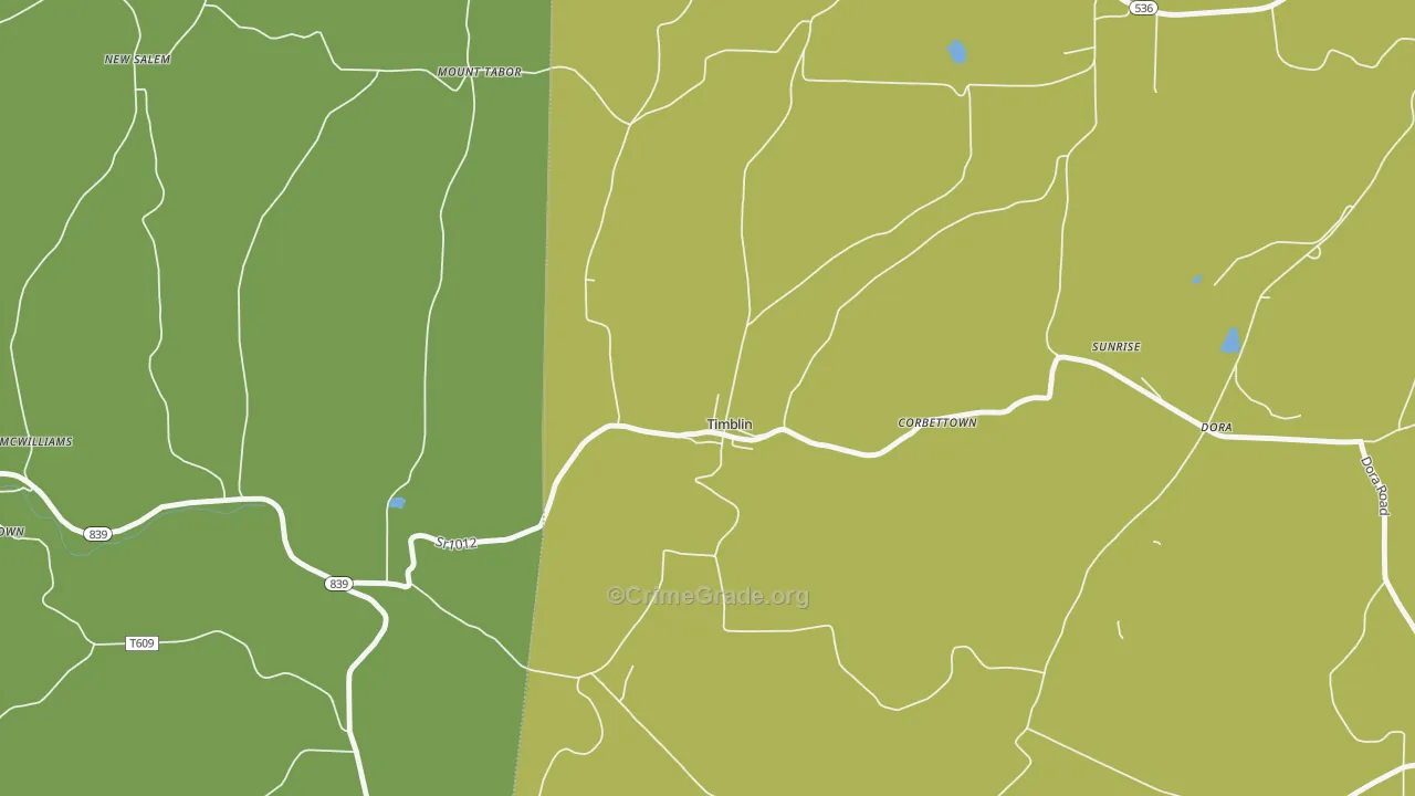 15778, PA Map of Drug-Related Crime Rates