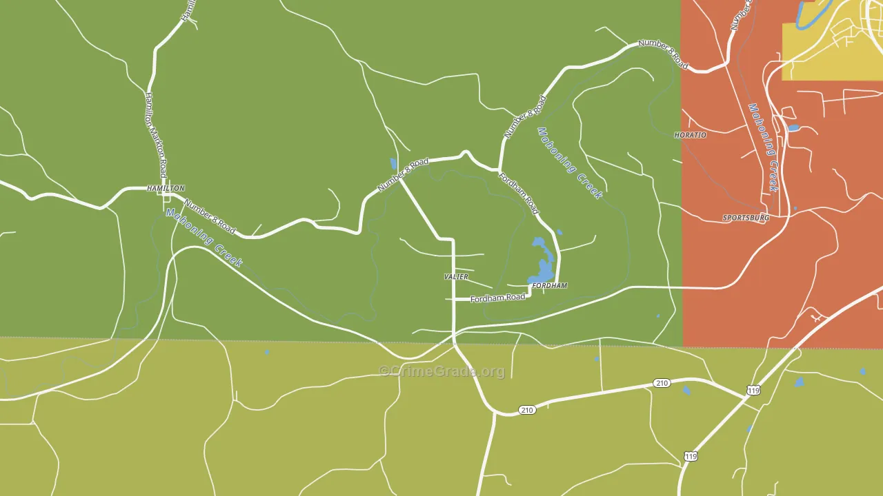 15780, PA Map of Drug-Related Crime Rates