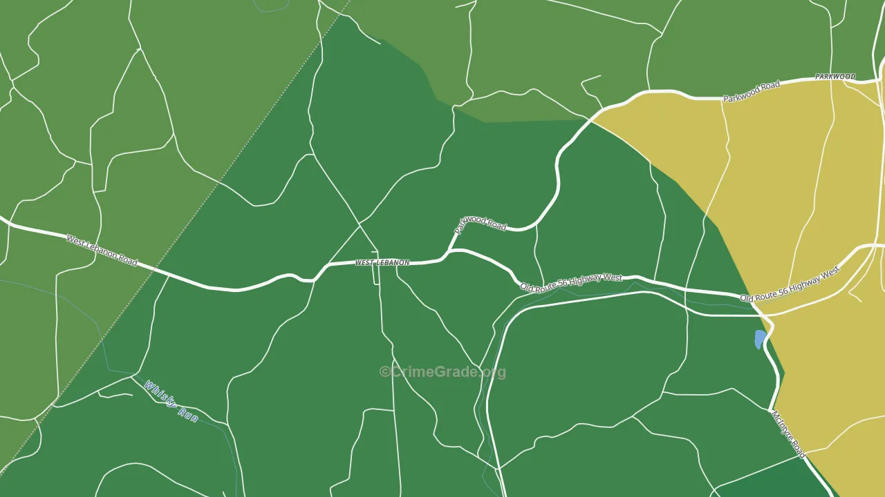 15783, PA Map of Drug-Related Crime Rates