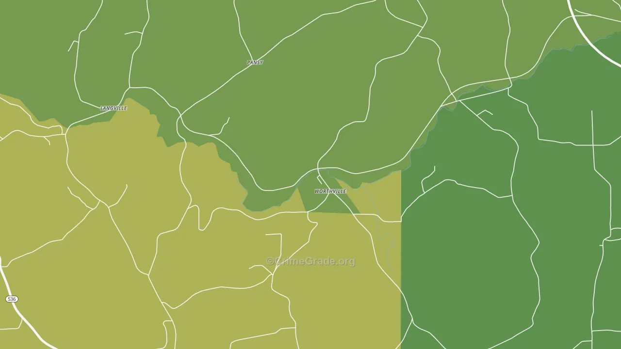 15784, PA Map of Drug-Related Crime Rates