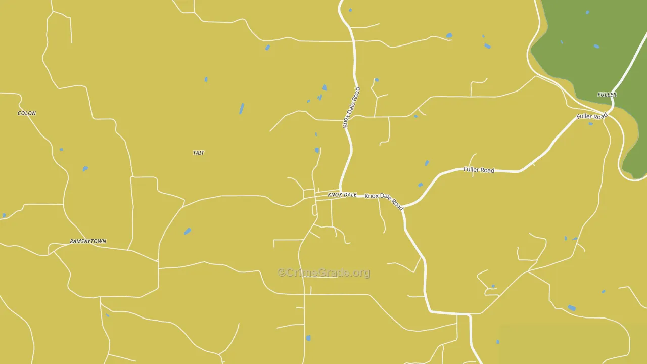 15847, PA Map of Drug-Related Crime Rates