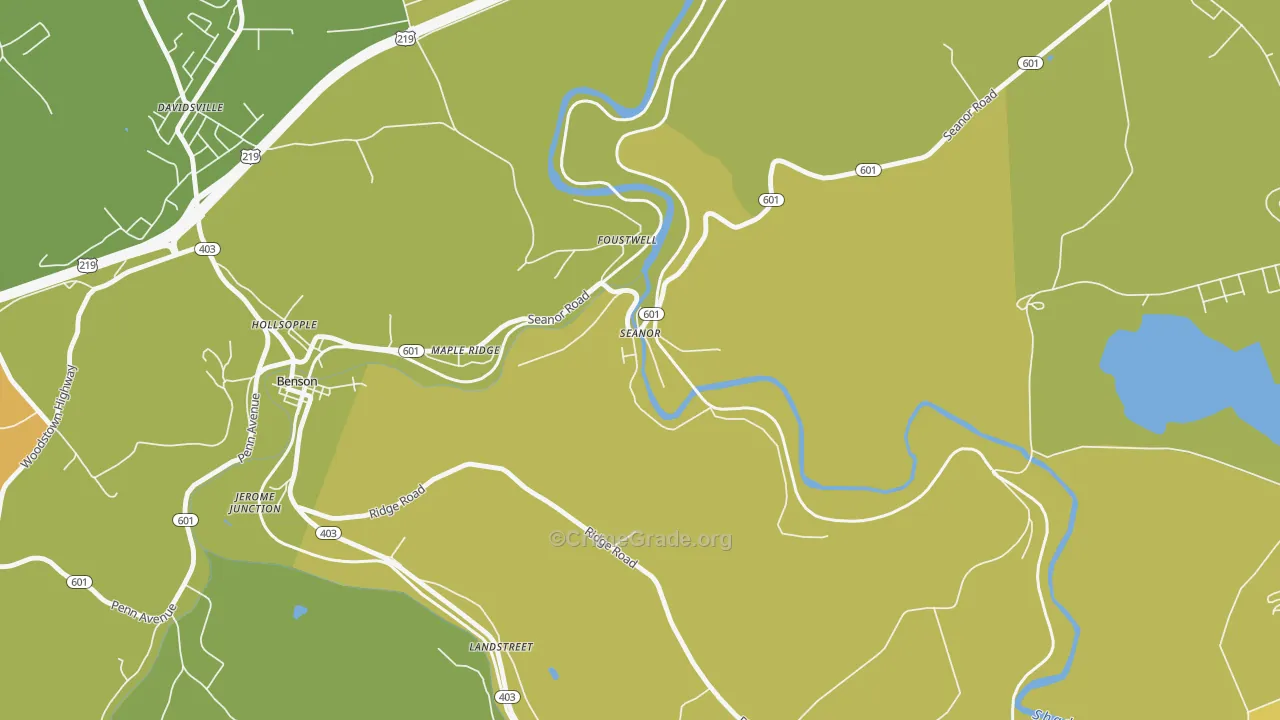 15953, PA Map of Drug-Related Crime Rates
