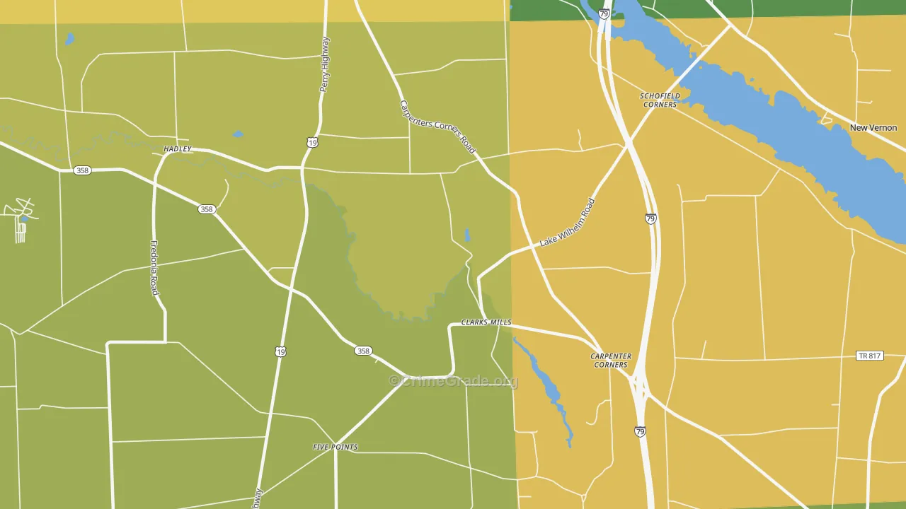 16114, PA Map of Drug-Related Crime Rates