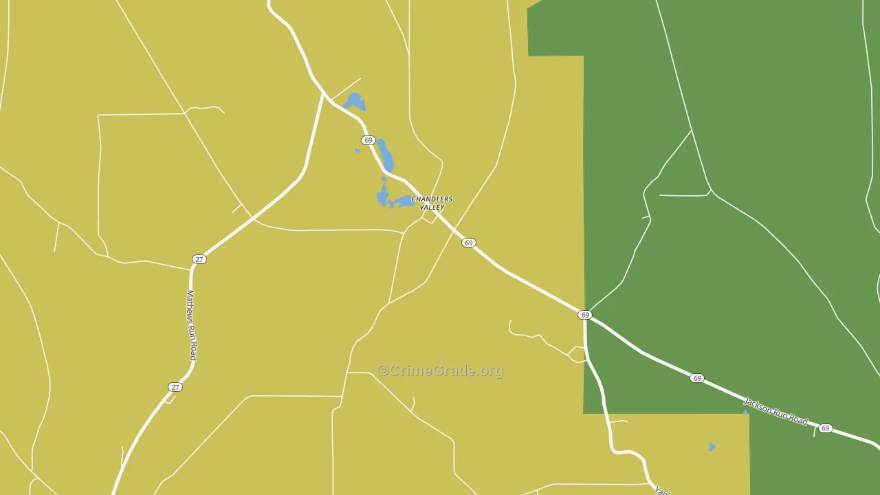 16312, PA Map of Drug-Related Crime Rates