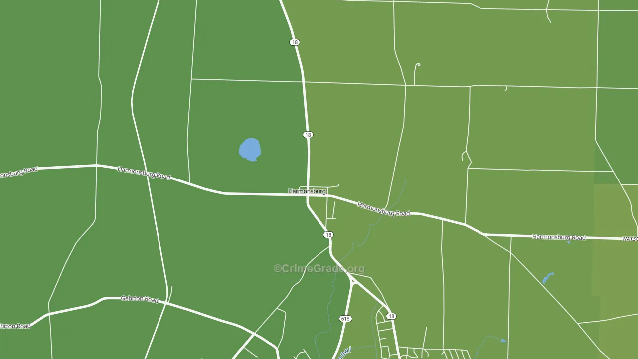 16422, PA Map of Drug-Related Crime Rates
