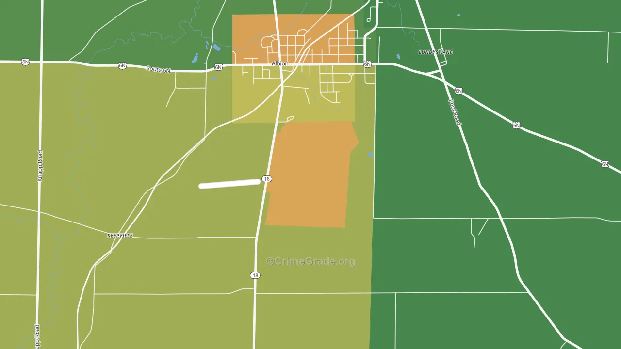 16475, PA Map of Drug-Related Crime Rates