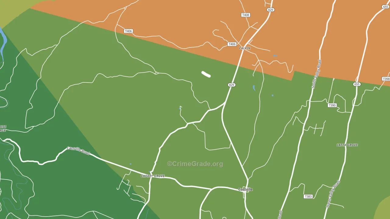16622, PA Map of Drug-Related Crime Rates