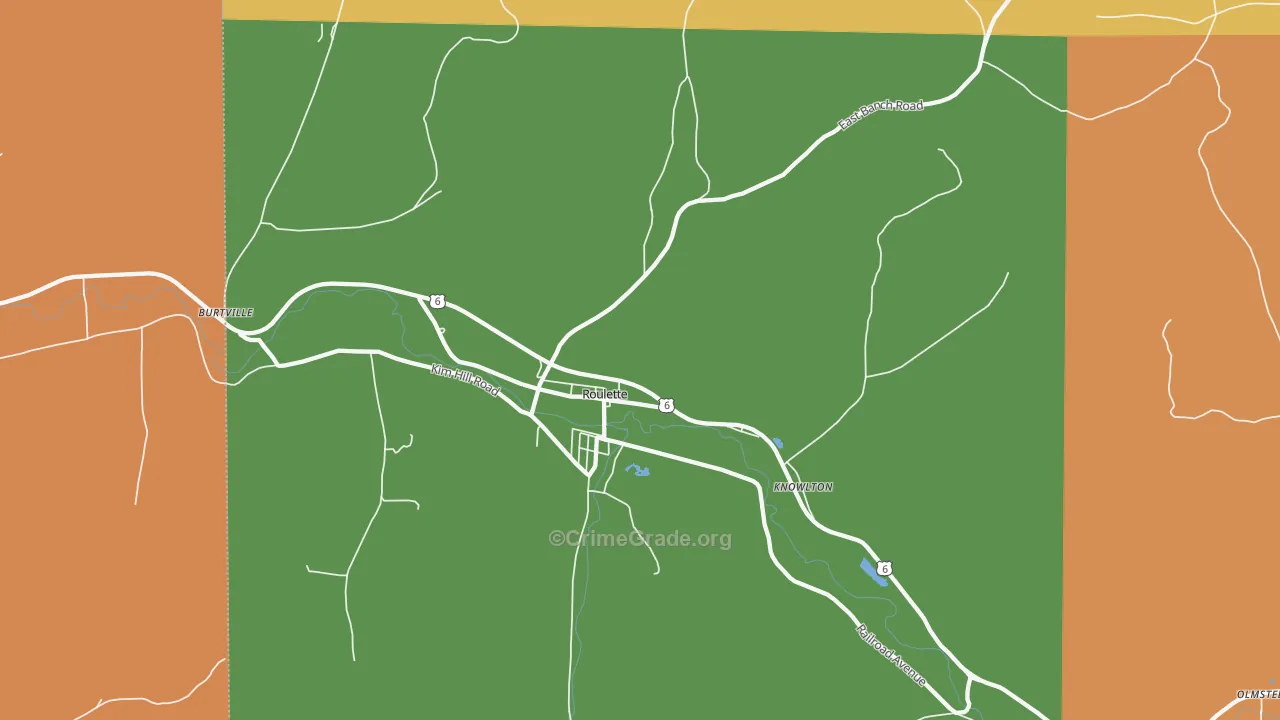 16746, PA Map of Drug-Related Crime Rates