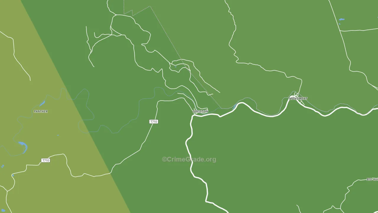 16864, PA Map of Drug-Related Crime Rates