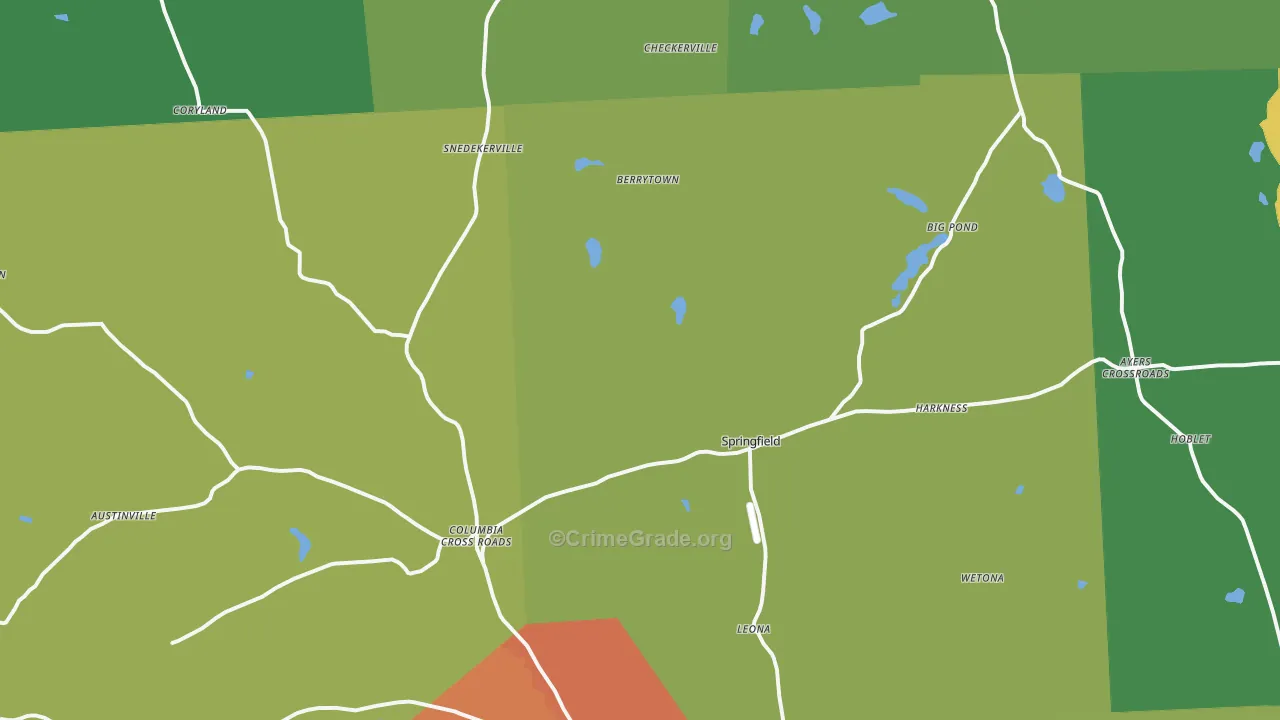 16914, PA Map of Drug-Related Crime Rates
