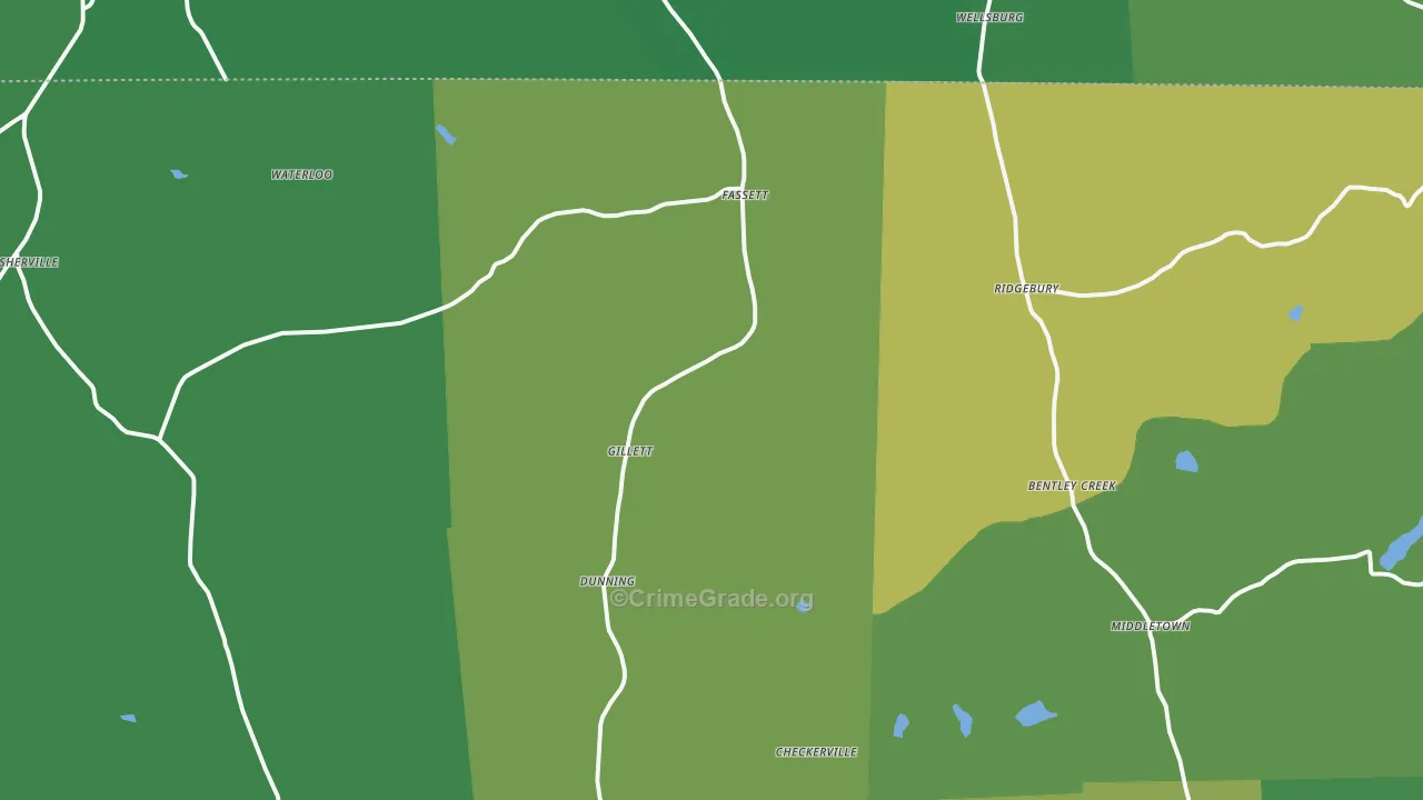 16925, PA Map of Drug-Related Crime Rates