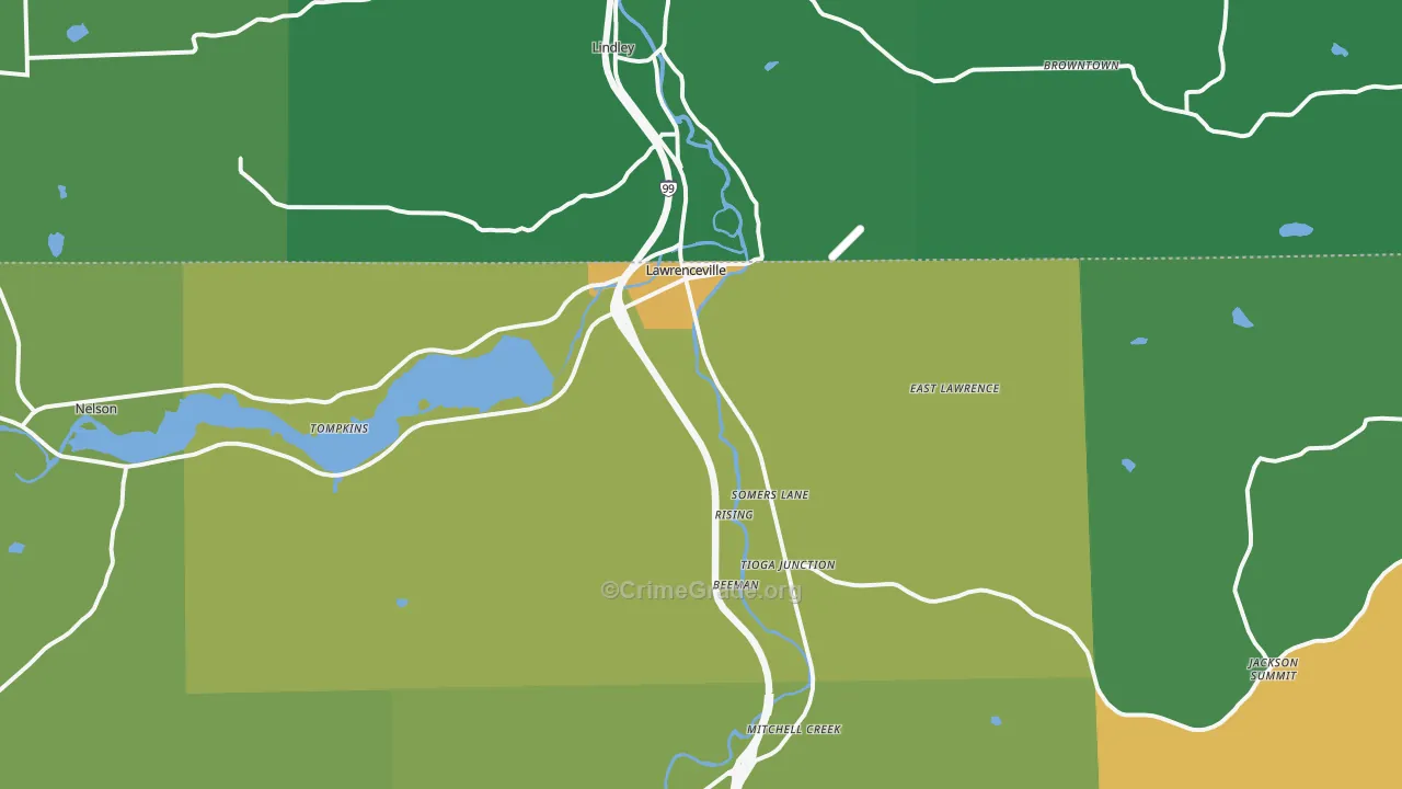 16929, PA Map of Drug-Related Crime Rates