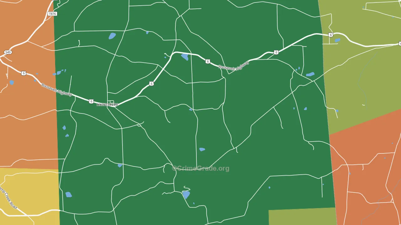 16932, PA Map of Drug-Related Crime Rates