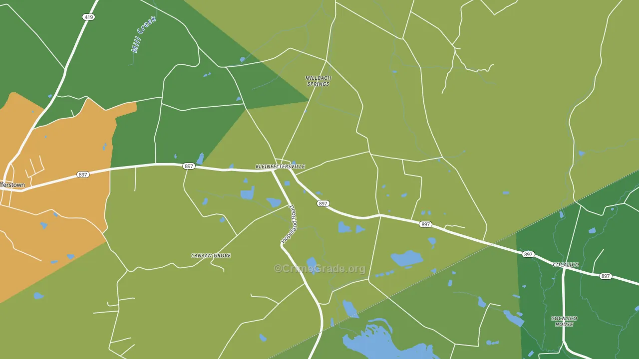 17039, PA Map of Drug-Related Crime Rates