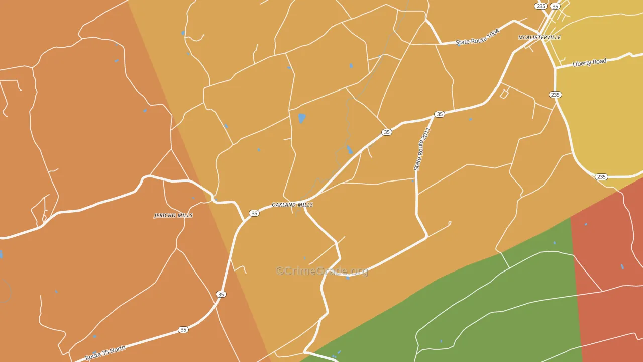 17076, PA Map of Drug-Related Crime Rates