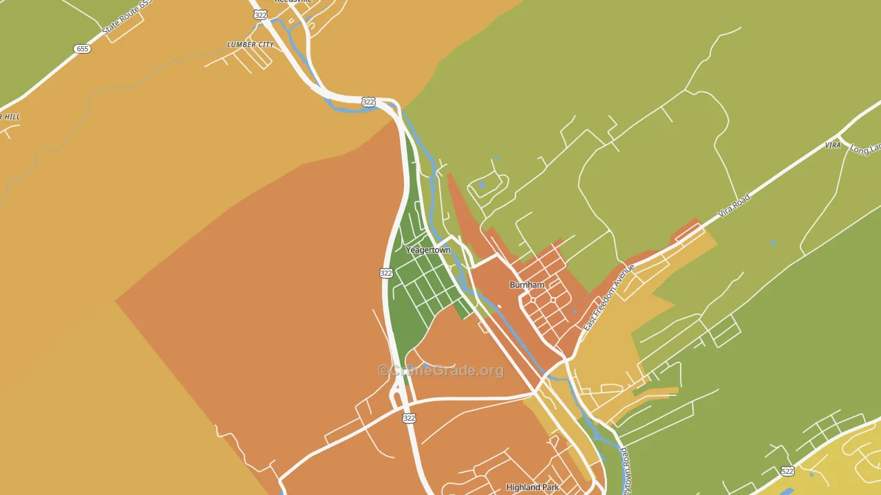 17099, PA Map of Drug-Related Crime Rates