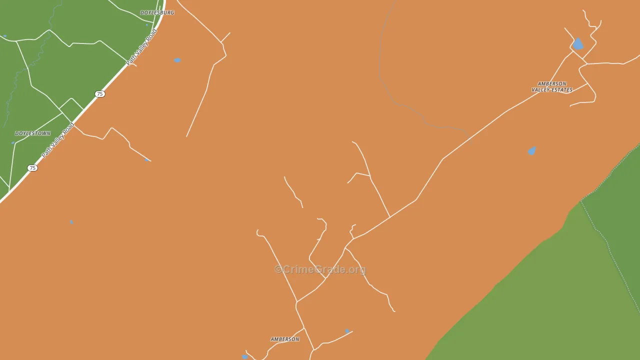 17210, PA Map of Drug-Related Crime Rates