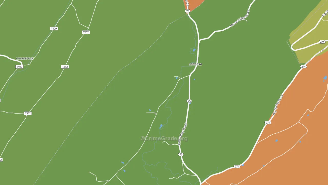 17217, PA Map of Drug-Related Crime Rates