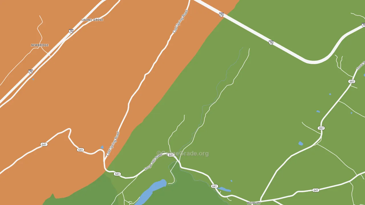 17251, PA Map of Drug-Related Crime Rates