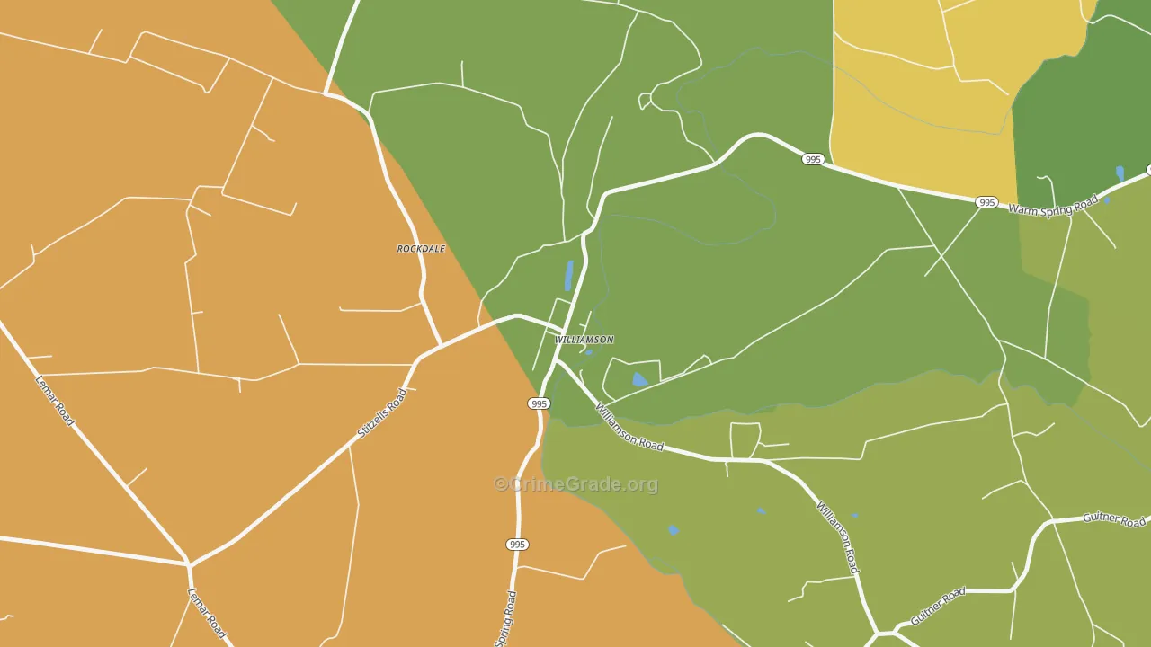 17270, PA Map of Drug-Related Crime Rates