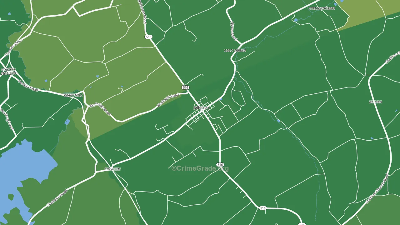 17311, PA Map of Drug-Related Crime Rates