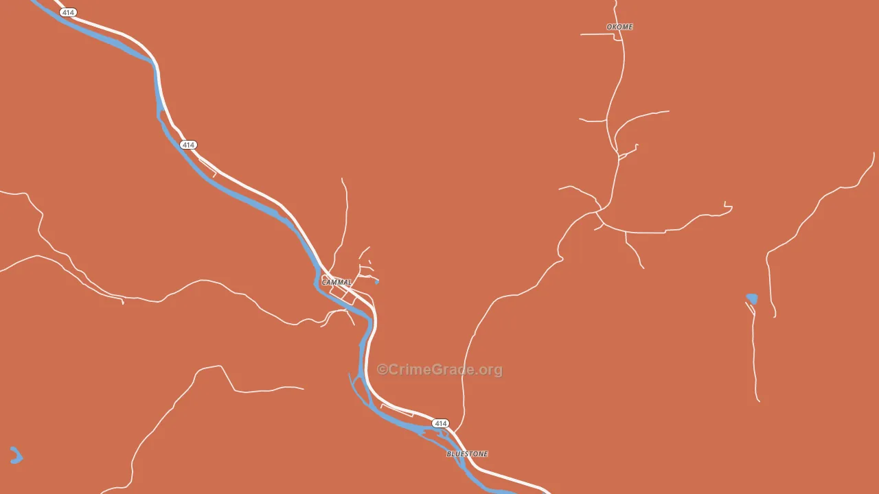 17723, PA Map of Drug-Related Crime Rates