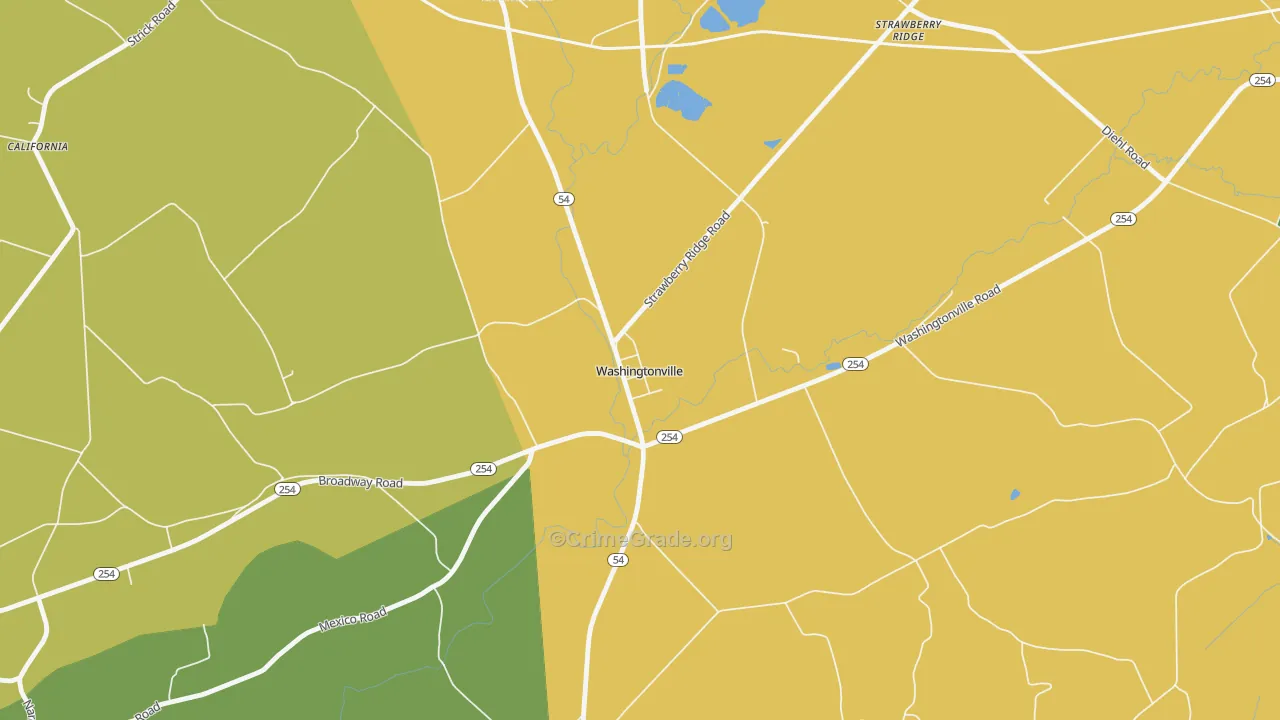 17884, PA Map of Drug-Related Crime Rates