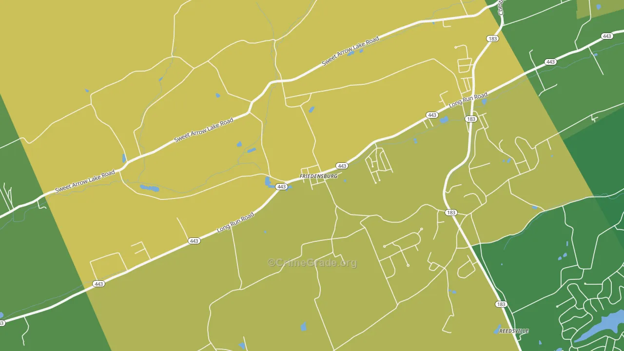 17933, PA Map of Drug-Related Crime Rates