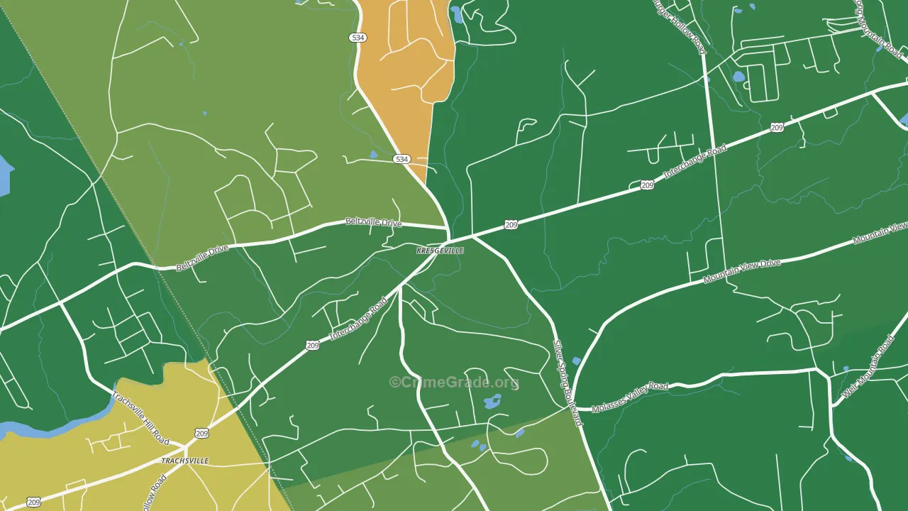 18333, PA Map of Drug-Related Crime Rates