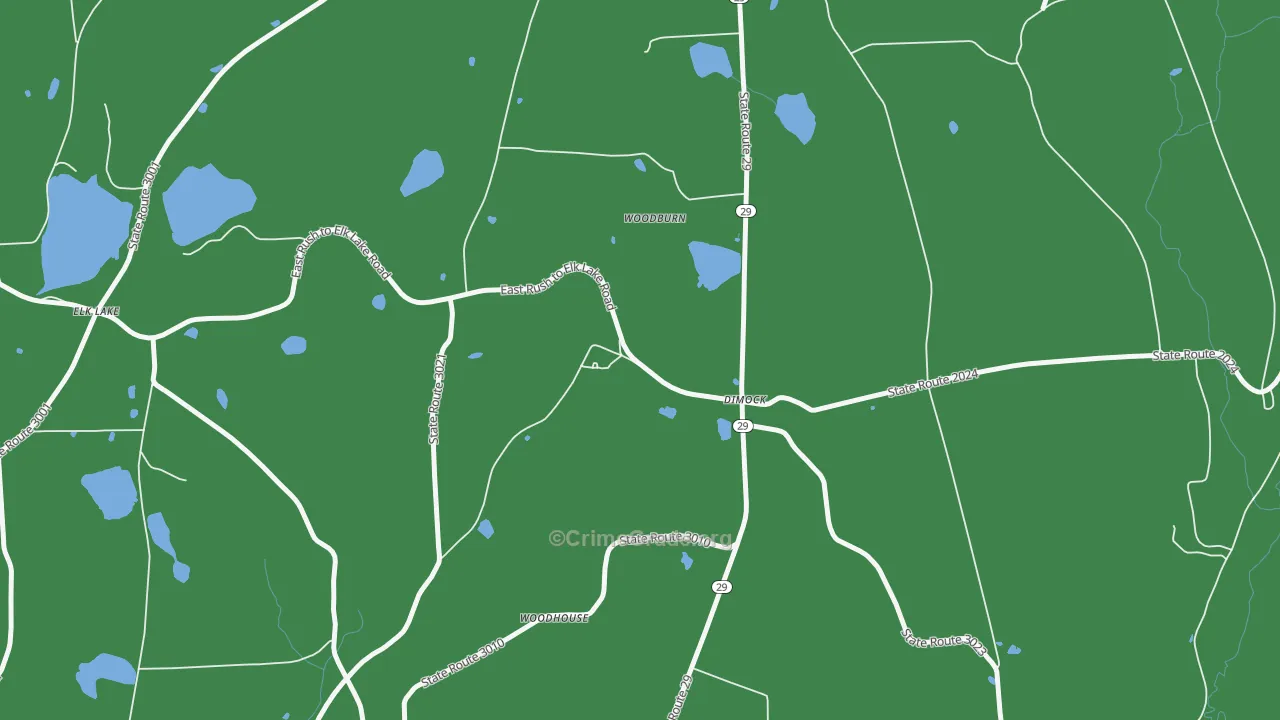 18816, PA Map of Drug-Related Crime Rates