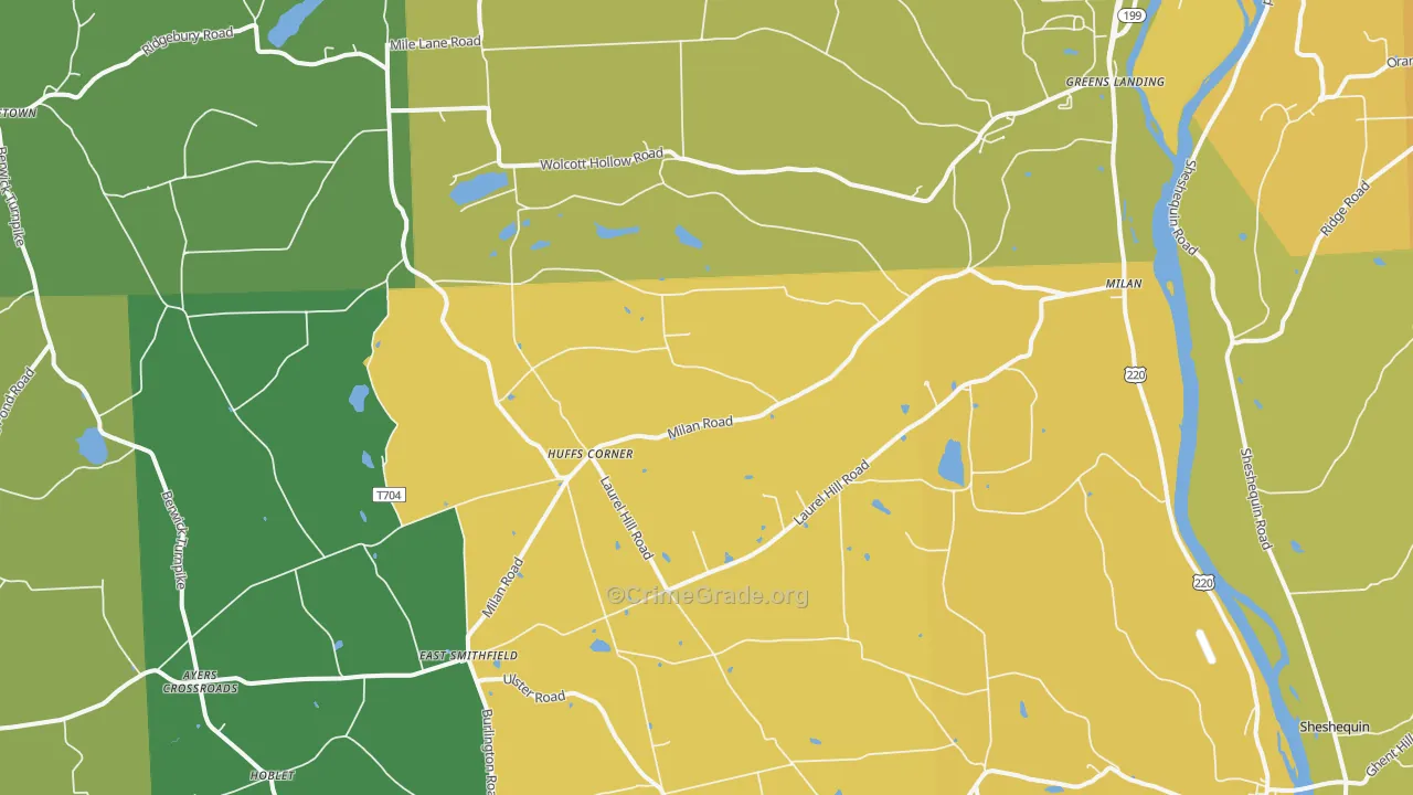 18831, PA Map of Drug-Related Crime Rates