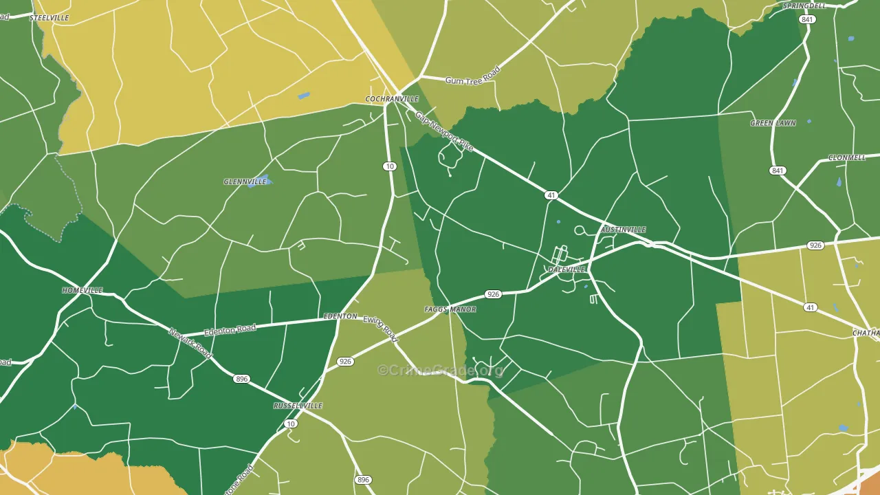 19330, PA Map of Drug-Related Crime Rates